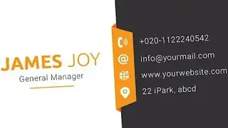 Business Card Maker screenshot