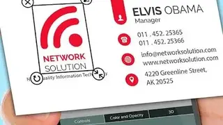 Business Card Maker screenshot