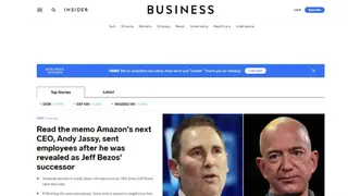 Business Insider screenshot