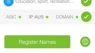 Business Name Chooser screenshot