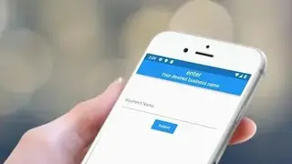 Business Name Chooser screenshot