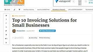 Business2Community screenshot