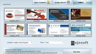 BusinessCards MX screenshot