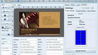 BusinessCards MX screenshot