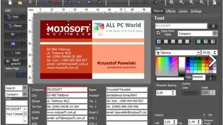 BusinessCards MX screenshot