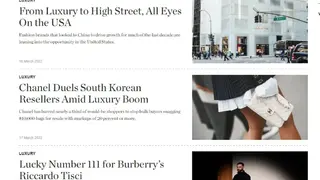 BusinessofFashion screenshot