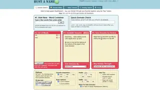 Bust A Name screenshot