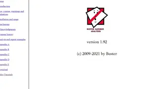 Buster Sandbox Analyzer screenshot