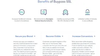 Buypass SSL screenshot