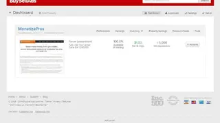 BuySellAds screenshot