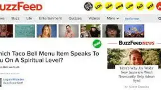 BuzzFeed screenshot