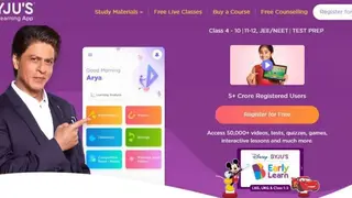 BYJU’S screenshot
