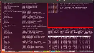Byobu screenshot