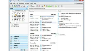 C-Organizer screenshot