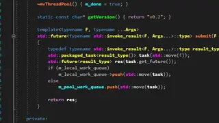C++ screenshot
