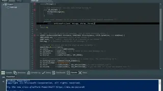 C++ screenshot