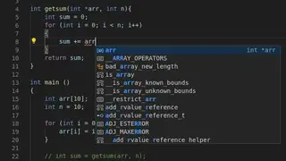 C++ screenshot