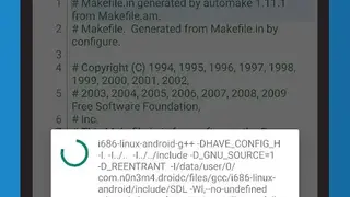 C4droid screenshot