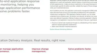 CA Application Delivery Analysis screenshot
