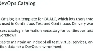 CA Application Lifecycle screenshot