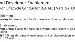 CA Application Lifecycle screenshot
