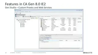 CA Gen screenshot