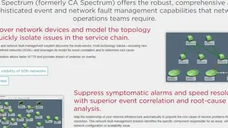 CA Spectrum screenshot