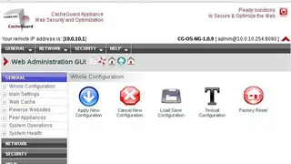 CacheGuard OS screenshot