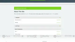 Cachet screenshot