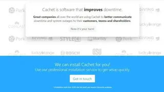 Cachet screenshot