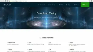 Caddy screenshot