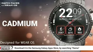 Cadmium Watch Face screenshot