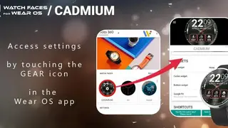 Cadmium Watch Face screenshot
