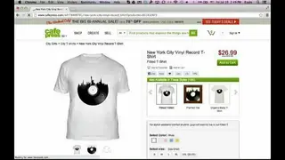 CafePress screenshot