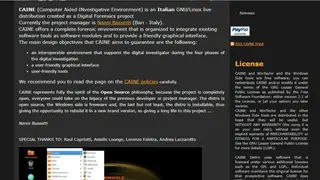 CAINE screenshot