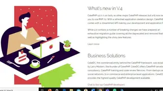 CakePHP screenshot