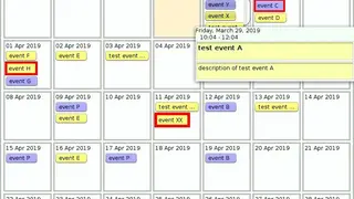 Calendar Lock PEA screenshot
