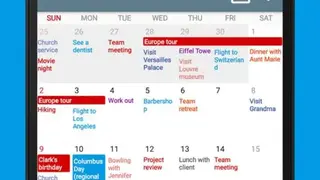 Calendar+ Schedule Planner App screenshot