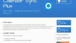 Calendar synchronization + screenshot