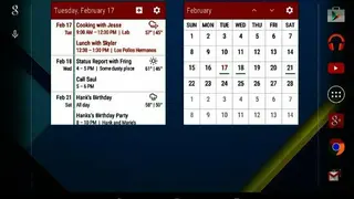 Calendar Widget screenshot