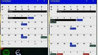 Calendar Widget: Month screenshot