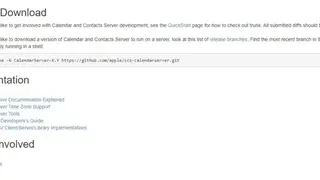 CalendarServer screenshot