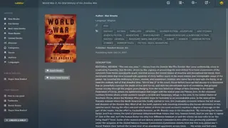 Calibre Web screenshot