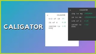 Caligator screenshot