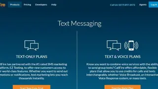 CallFire SMS screenshot