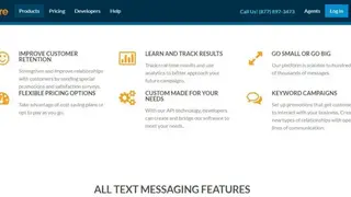 CallFire SMS screenshot