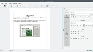 Calligra Office screenshot