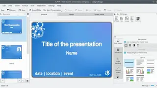 Calligra Office screenshot