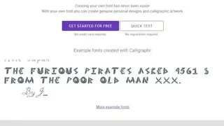 Calligraphr screenshot