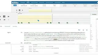 CallMiner Eureka screenshot